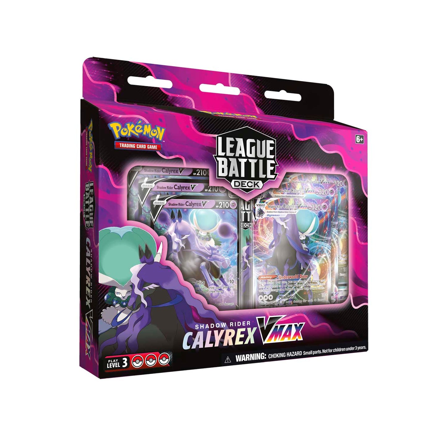 POKEMON - LEAGUE BATTLE DECK - SHADOW RIDER CALYREX VMAX – Top Shelf  Collection