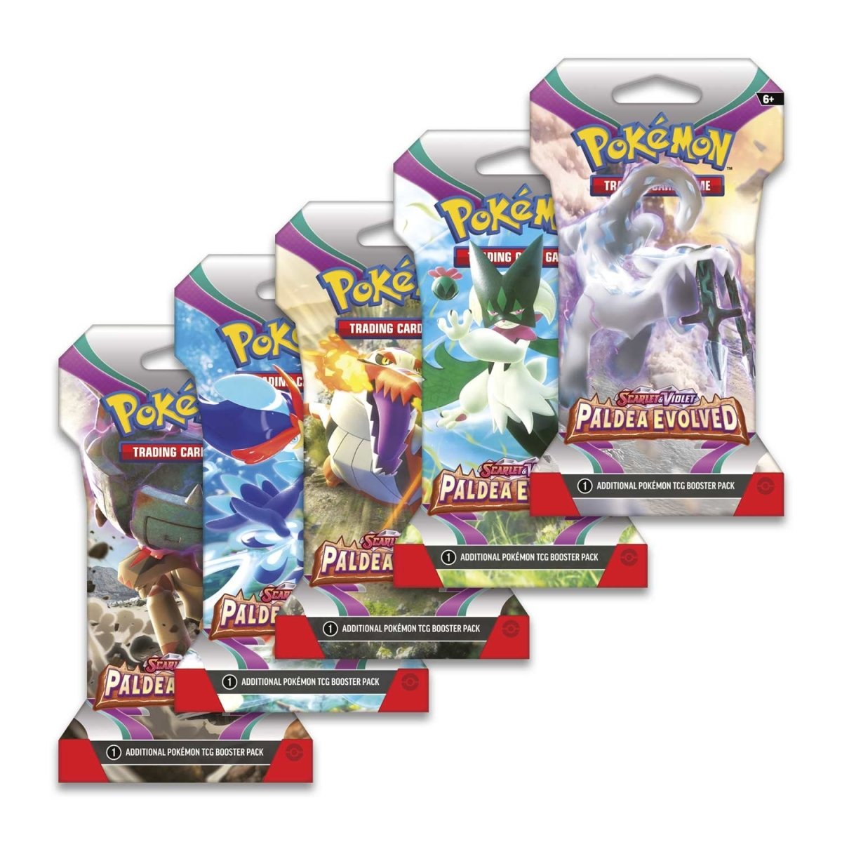 POKEMON - PALDEA EVOLVED - SLEEVED BOOSTER