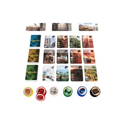 Splendor: Cities of Splendor (Expansion) – Top Shelf Collection