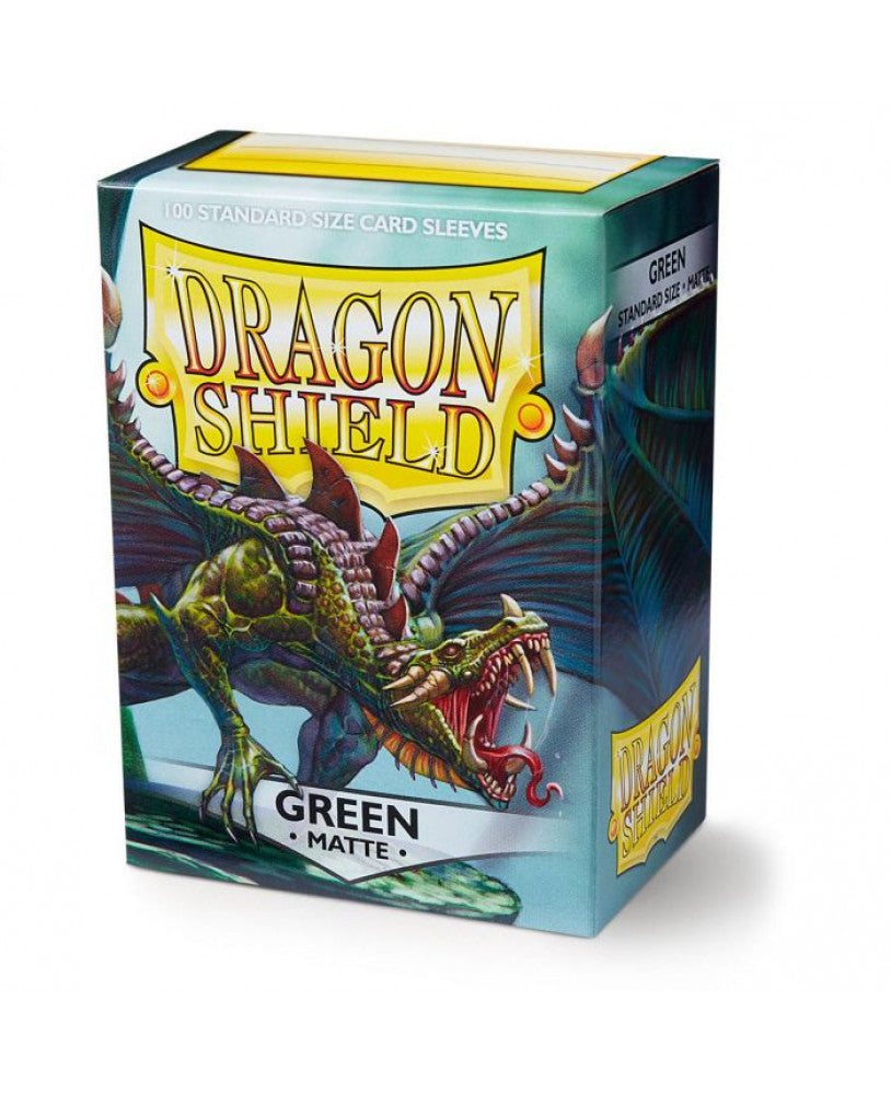 Dragon Shield - Sleeves -  Matte Green (100)