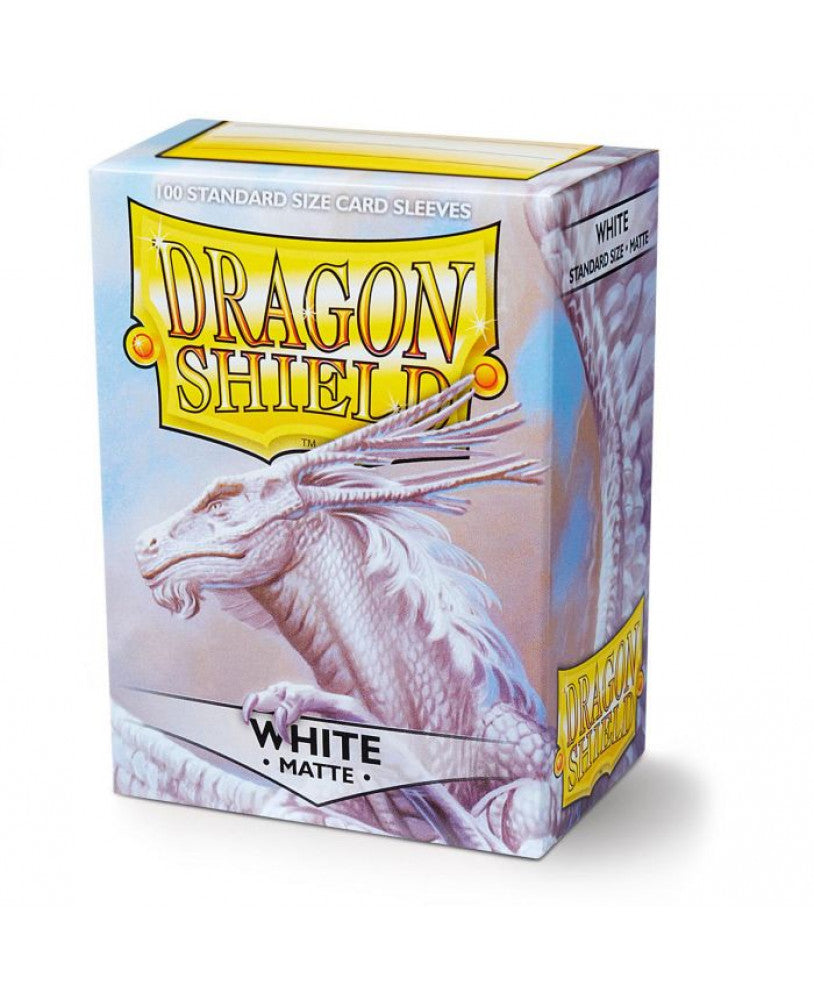 Dragon Shield - Sleeves -  Matte White (100)