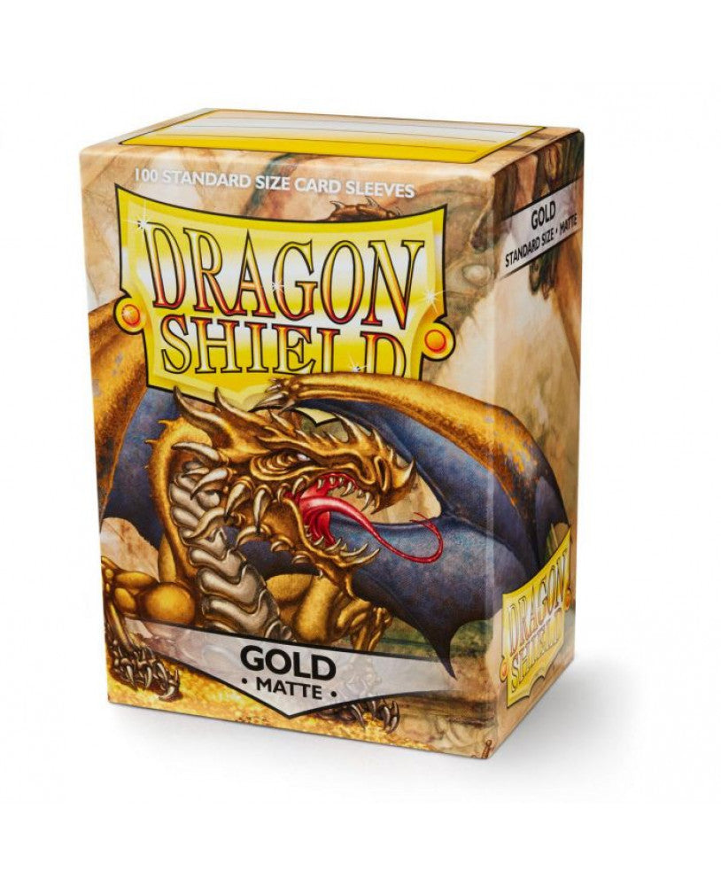 Dragon Shield - Sleeves - Matte Gold (100)