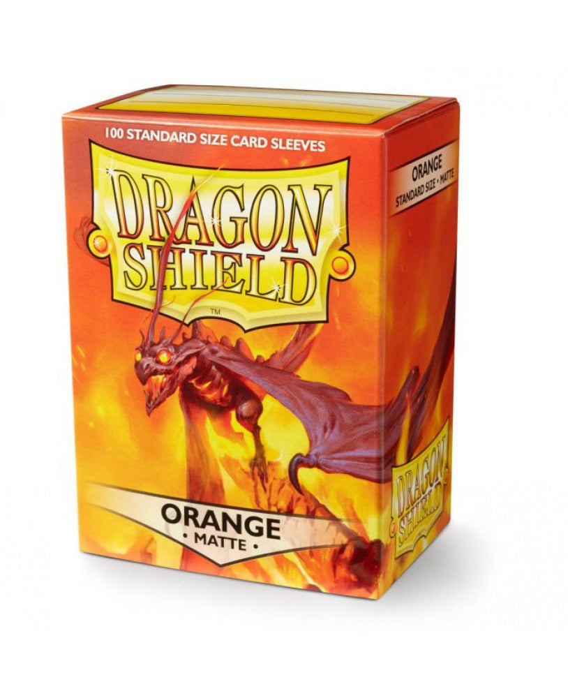 Dragon Shield - Sleeves - Matte Orange (100)