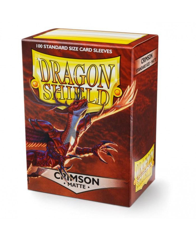 Dragon Shield - Sleeves -  Matte Crimson (100)