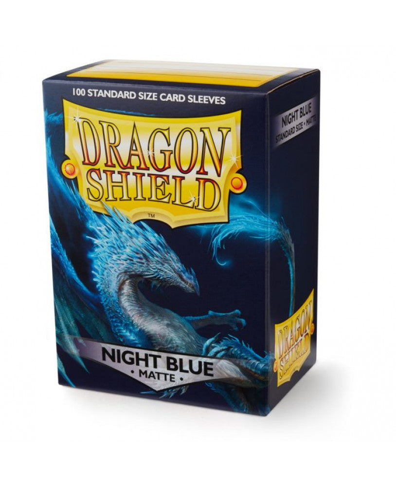 Dragon Shield - Sleeves -  Matte Night Blue (100)