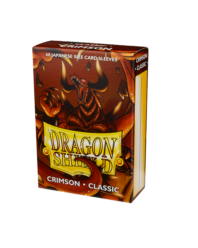 Dragon Shield - Sleeves -  Classic Crimson Japanese (60)