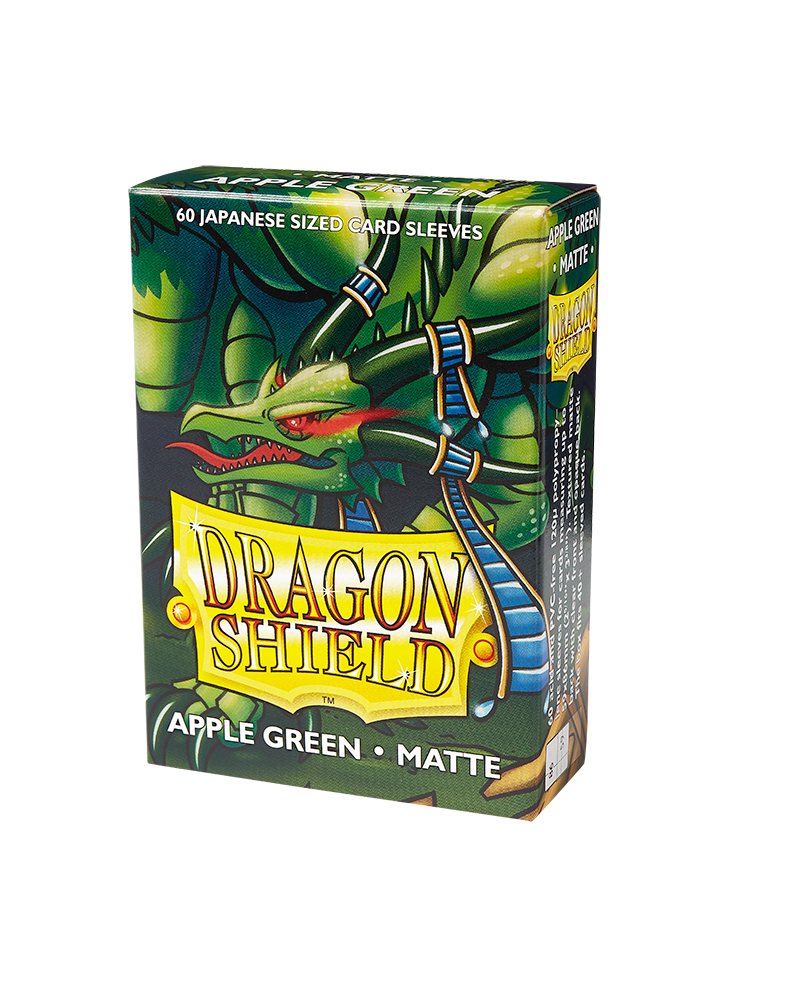 Dragon Shield - Sleeves -  Matte Apple Green Japanese (60)