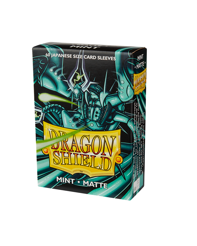 Dragon Shield - Sleeves - Matte Mint Japanese  (60)