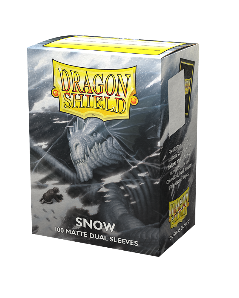 Dragon Shield - Sleeves - Matte Dual Snow (100)