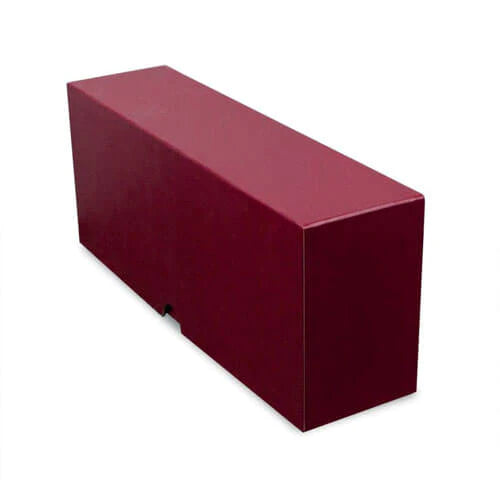 BCW - Graded Card Slotted Storage Box - Burgundy